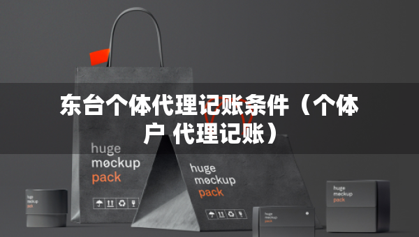 東臺個體代理記賬條件（個體戶 代理記賬）