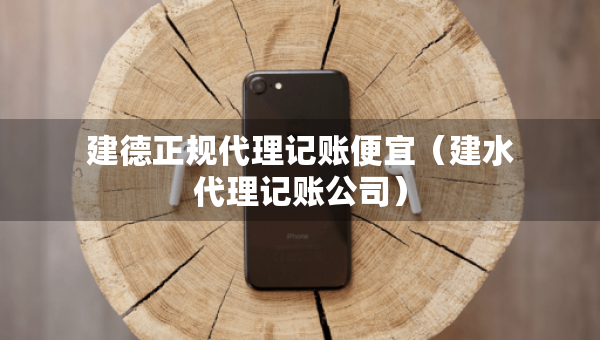 建德正規(guī)代理記賬便宜（建水代理記賬公司）
