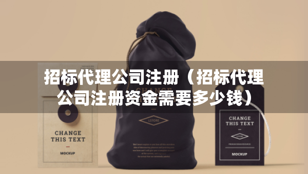 招標(biāo)代理公司注冊（招標(biāo)代理公司注冊資金需要多少錢）