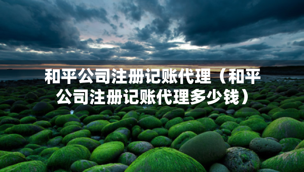 和平公司注冊記賬代理（和平公司注冊記賬代理多少錢）