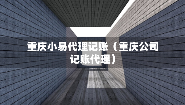 重慶小易代理記賬（重慶公司記賬代理）