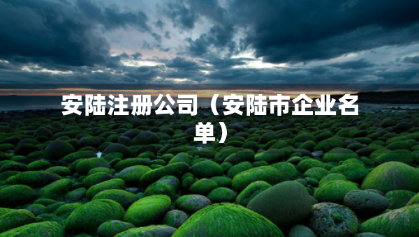 安陸注冊公司（安陸市企業(yè)名單）
