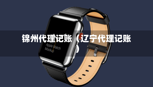 錦州代理記賬（遼寧代理記賬）