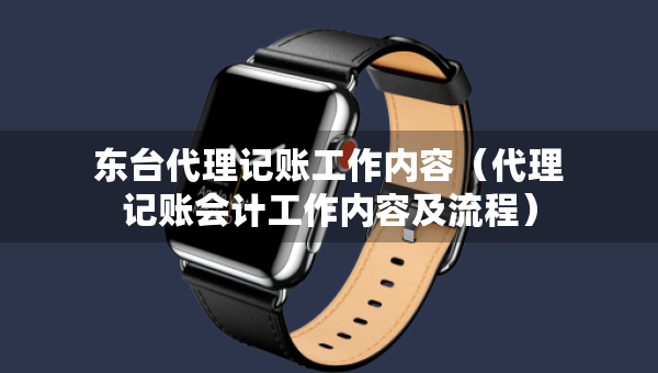 東臺代理記賬工作內容（代理記賬會計工作內容及流程）