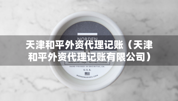 天津和平外資代理記賬（天津和平外資代理記賬有限公司）