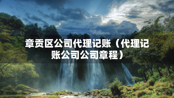 章貢區(qū)公司代理記賬（代理記賬公司公司章程）