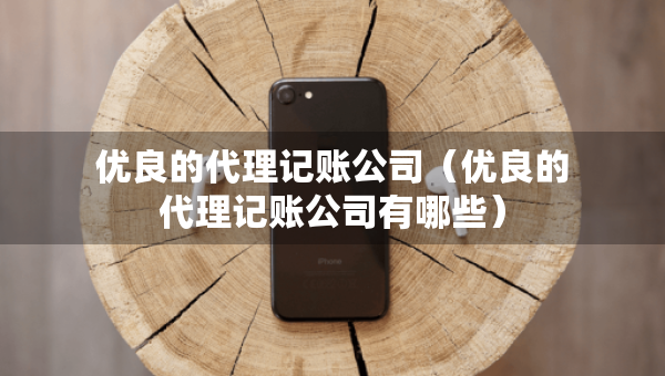 優(yōu)良的代理記賬公司（優(yōu)良的代理記賬公司有哪些）