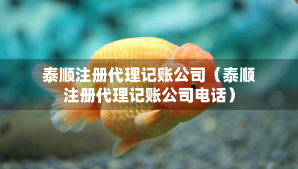 泰順注冊代理記賬公司（泰順注冊代理記賬公司電話）