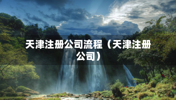 天津注冊公司流程（天津注冊公司）
