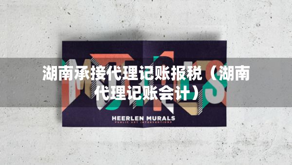 湖南承接代理記賬報(bào)稅（湖南代理記賬會(huì)計(jì)）