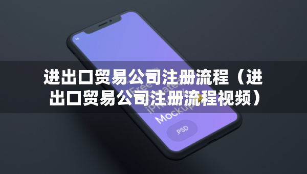 進(jìn)出口貿(mào)易公司注冊流程（進(jìn)出口貿(mào)易公司注冊流程視頻）