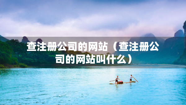 查注冊(cè)公司的網(wǎng)站（查注冊(cè)公司的網(wǎng)站叫什么）