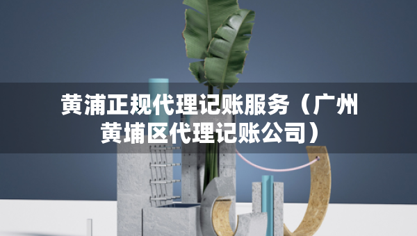 黃浦正規(guī)代理記賬服務(wù)（廣州黃埔區(qū)代理記賬公司）