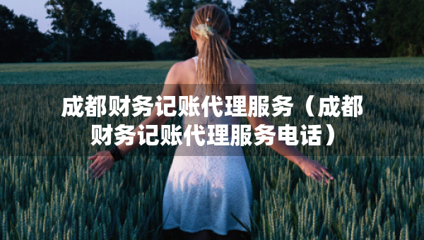 成都財(cái)務(wù)記賬代理服務(wù)（成都財(cái)務(wù)記賬代理服務(wù)電話）