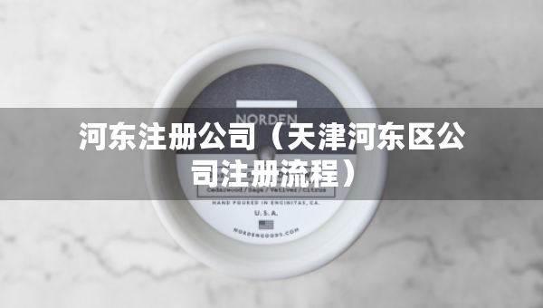 河東注冊公司（天津河東區(qū)公司注冊流程）