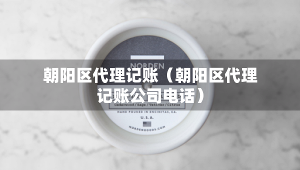 朝陽(yáng)區(qū)代理記賬（朝陽(yáng)區(qū)代理記賬公司電話）
