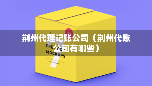 荊州代理記賬公司（荊州代賬公司有哪些）
