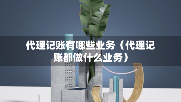 代理記賬有哪些業(yè)務(wù)（代理記賬都做什么業(yè)務(wù)）