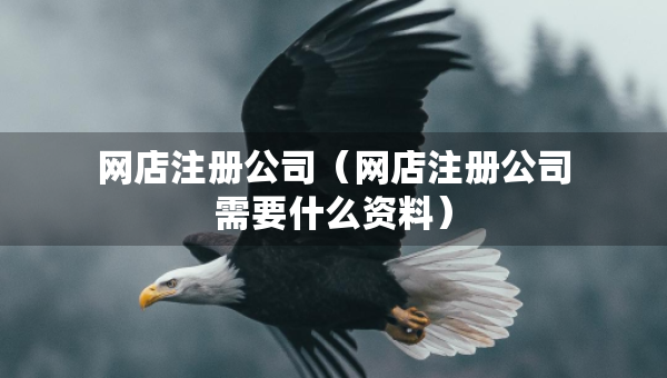 網店注冊公司（網店注冊公司需要什么資料）