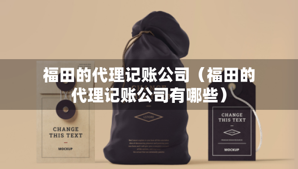 福田的代理記賬公司（福田的代理記賬公司有哪些）