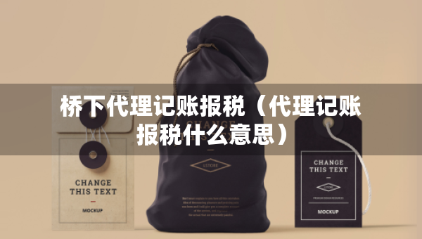 橋下代理記賬報稅（代理記賬報稅什么意思）