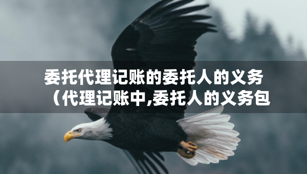 委托代理記賬的委托人的義務(wù)（代理記賬中,委托人的義務(wù)包括）