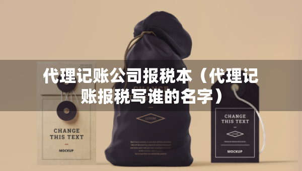 代理記賬公司報(bào)稅本（代理記賬報(bào)稅寫誰(shuí)的名字）