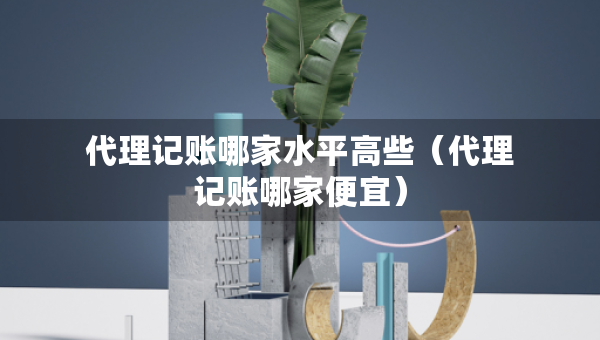 代理記賬哪家水平高些（代理記賬哪家便宜）