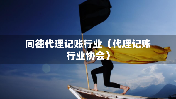 同德代理記賬行業(yè)（代理記賬行業(yè)協(xié)會）
