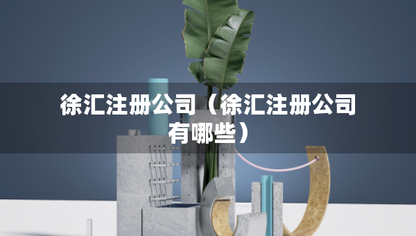 徐匯注冊公司（徐匯注冊公司有哪些）