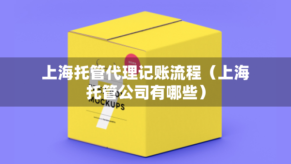 上海托管代理記賬流程（上海托管公司有哪些）