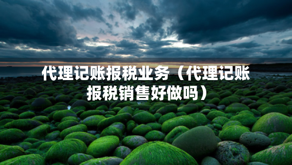 代理記賬報(bào)稅業(yè)務(wù)（代理記賬報(bào)稅銷售好做嗎）