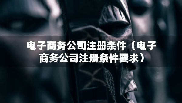 電子商務(wù)公司注冊(cè)條件（電子商務(wù)公司注冊(cè)條件要求）