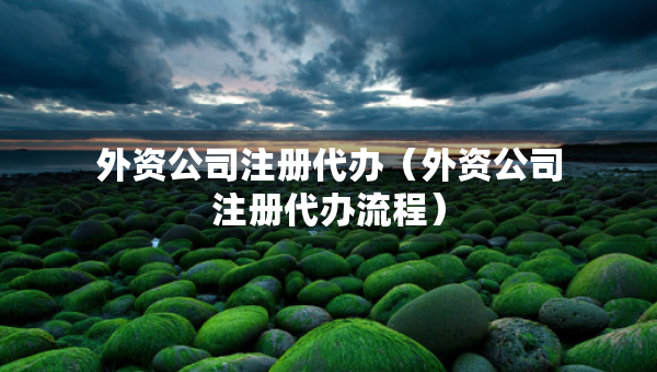 外資公司注冊(cè)代辦（外資公司注冊(cè)代辦流程）