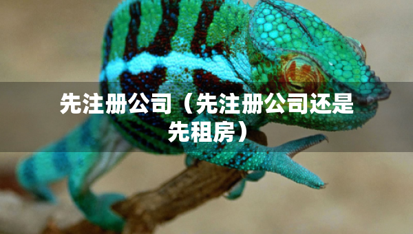 先注冊公司（先注冊公司還是先租房）