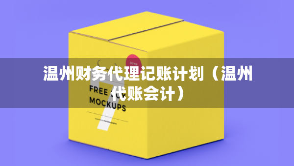 溫州財(cái)務(wù)代理記賬計(jì)劃（溫州代賬會(huì)計(jì)）