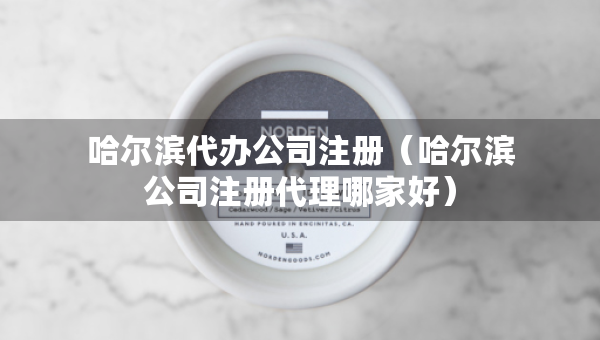 哈爾濱代辦公司注冊(cè)（哈爾濱公司注冊(cè)代理哪家好）
