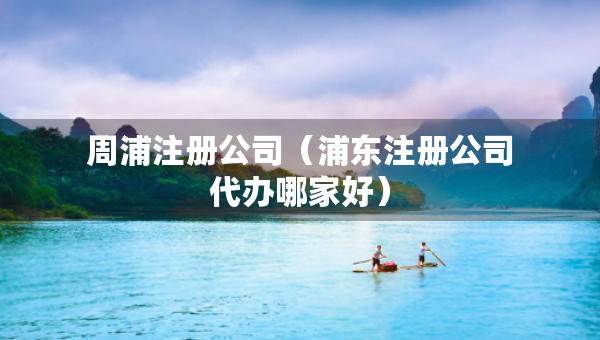 周浦注冊公司（浦東注冊公司代辦哪家好）