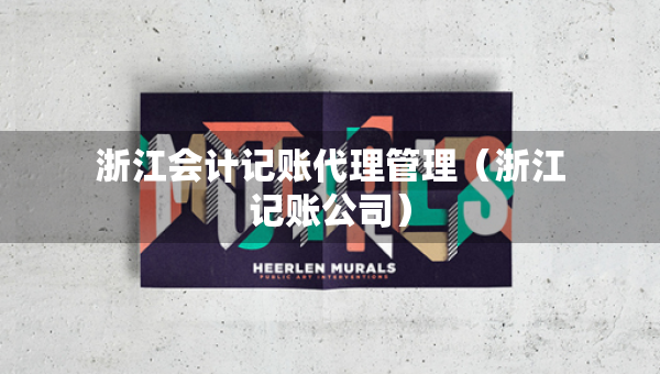 浙江會計記賬代理管理（浙江記賬公司）