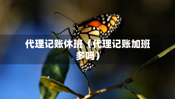 代理記賬休班（代理記賬加班多嗎）