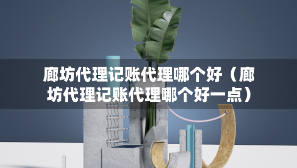 廊坊代理記賬代理哪個好（廊坊代理記賬代理哪個好一點）