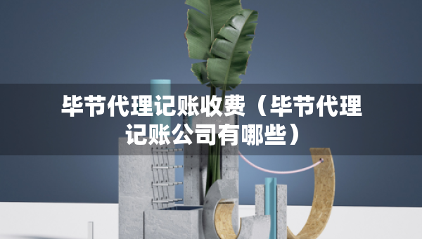 畢節(jié)代理記賬收費（畢節(jié)代理記賬公司有哪些）