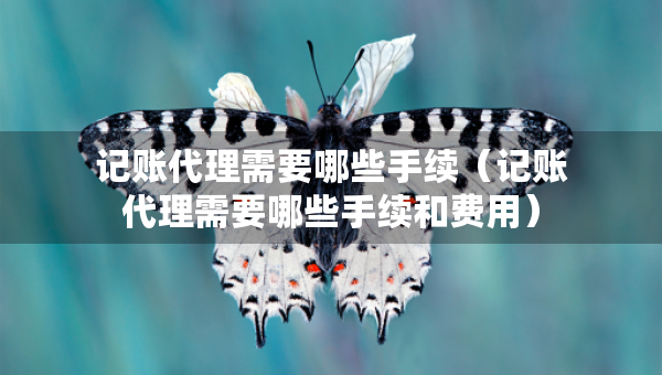 記賬代理需要哪些手續(xù)（記賬代理需要哪些手續(xù)和費(fèi)用）