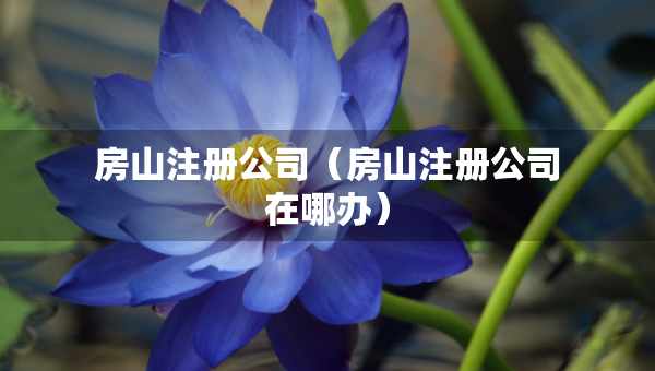 房山注冊(cè)公司（房山注冊(cè)公司在哪辦）