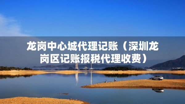龍崗中心城代理記賬（深圳龍崗區(qū)記賬報稅代理收費）