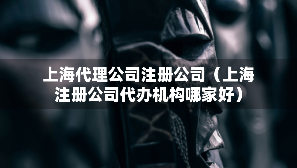 上海代理公司注冊(cè)公司（上海注冊(cè)公司代辦機(jī)構(gòu)哪家好）