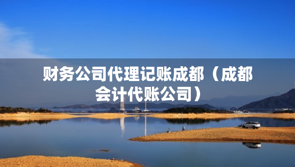 財(cái)務(wù)公司代理記賬成都（成都會計(jì)代賬公司）