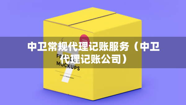 中衛(wèi)常規(guī)代理記賬服務(wù)（中衛(wèi)代理記賬公司）