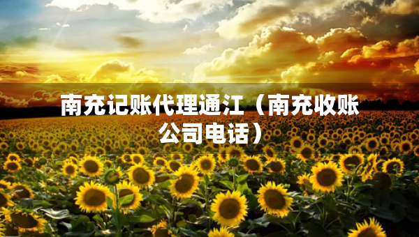 南充記賬代理通江（南充收賬公司電話）