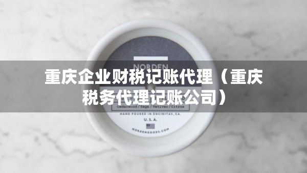 重慶企業(yè)財(cái)稅記賬代理（重慶稅務(wù)代理記賬公司）